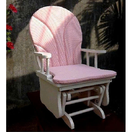 Ghế Lắc Trẻ Em - Màu Hồng : Nệm Ghế CaRo Hồng